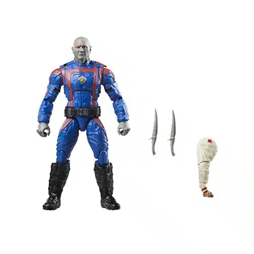 Marvel Legends Series Drax, Guardians Of The Galaxy Vol. Inch Collectible Action Figures, Toys For Ages And Up