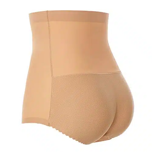 Micrael Home Womens Butt Lifter Hip Enhancer Shapewear Control Panties Seamless Type Boyshort