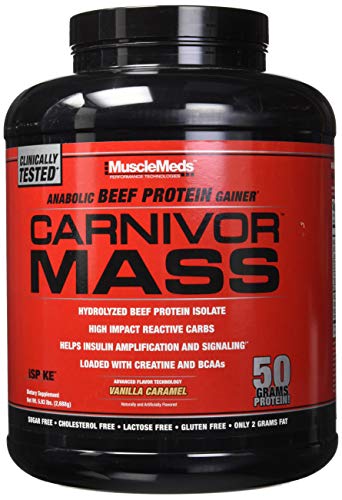 Musclemeds Carnivor Mass Vanilla Caramel Musclemeds Carnivor Mass Vanilla Caramel