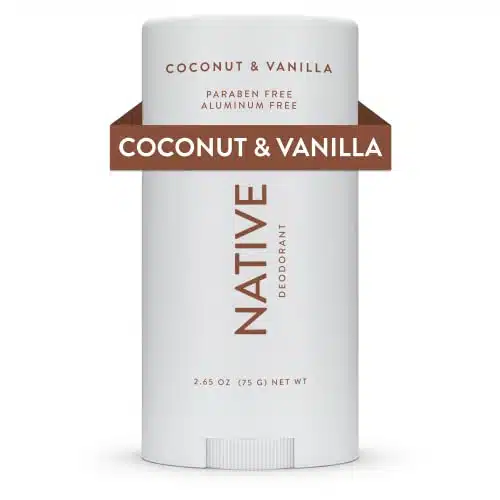 Native Deodorant  Natural Deodorant For Women And Men, Aluminum Free With Baking Soda, Probiotics, Coconut Oil And Shea Butter  Coconut &Amp; Vanilla