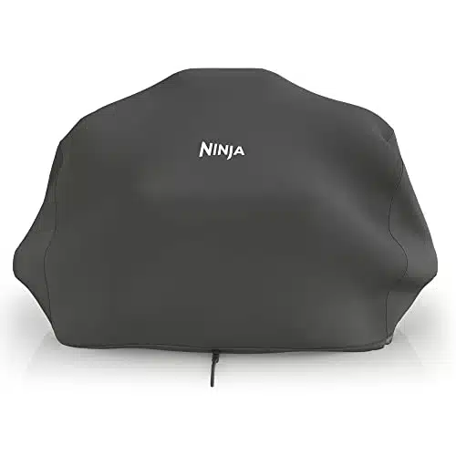 Ninja Xskcover Premium Outdoor Cover, Compatible Woodfire Grills (Ogseries), Water Resistant, Anti Fade Fabric, Lightweight, Black, '' X '' X '