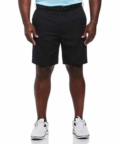 Pga Tour Mens Expandable Flat Front Golf Short Caviar Pga Tour Men'S Expandable Flat Front Golf Short, Caviar,
