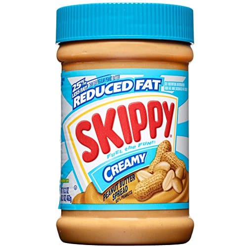 Skippy Reduced Fat Creamy Peanut Butter Spread Ounce Pack Of Skippy Reduced Fat Creamy Peanut Butter Spread, Ounce (Pack Of )