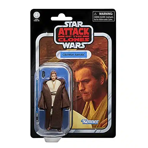 Star Wars The Vintage Collection Obi Wan Kenobi Toy Vc, Inch Scale Attack Of The Clones Action Figure, Toys Kids And Up