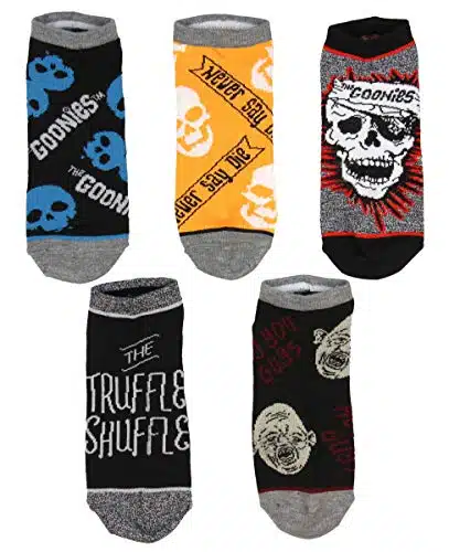 The Goonies Mix And Match Mens And Womens Pack Ankle Socks