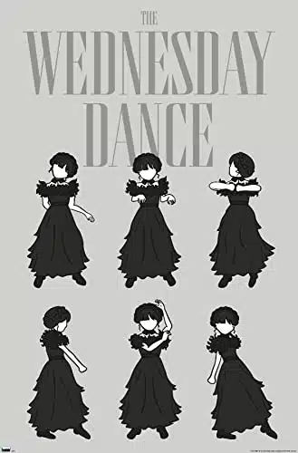 Trends International Wednesday   The Wednesday Dance Wall Poster