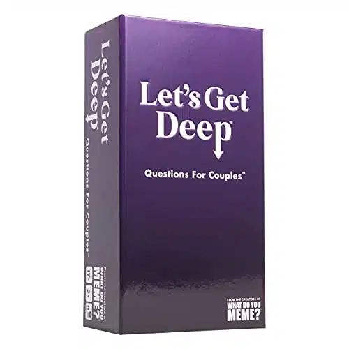 What Do You Meme Let'S Get Deep   Conversation Cards For Couples   Love Language Card Game, For Couples