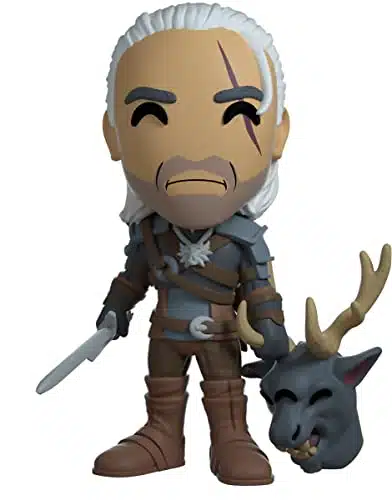 Youtooz Geralt Witcher Figure Vinyl Figure, Collectible Youtooz Geralt Figure From The Witcher Video Game And Series By Youtooz The Witcher Collection