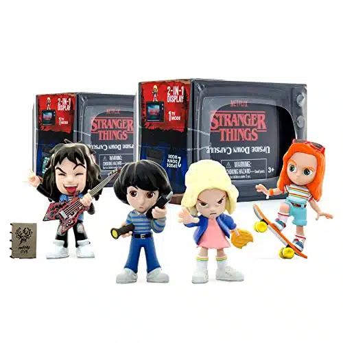 Yume Official Netflix Stranger Things Surprise Upside Down Capsules Vintage Blind Box Action Figure 'S Collectible Gifts For Collectors Toys Merchandise (Pk)