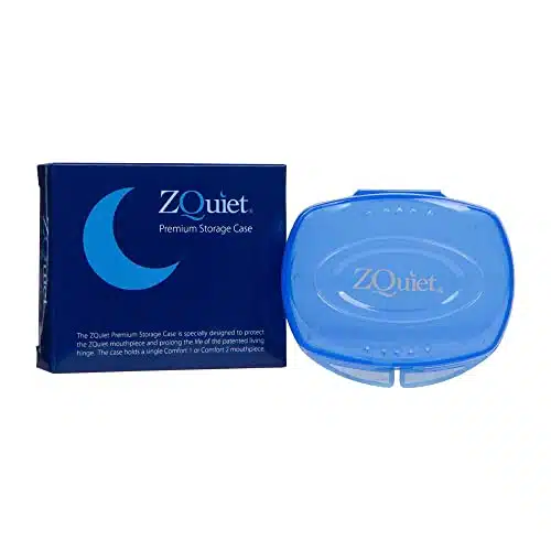 Zquiet Premium Storage Case For Zquiet Anti Snoring Mouthpiece (Device Not Included) Â Durable, Protective, Ventilated, And Convenient For Everyday Storage And Travel