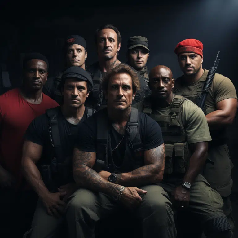 cast in the expendables