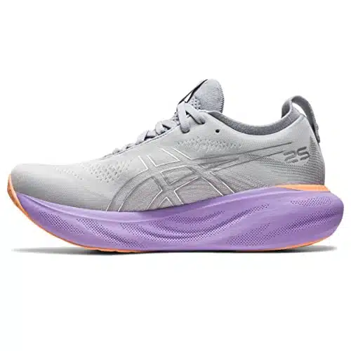 Asics Women'S Gel Nimbus Running Shoes, , Piedmont Greypure Silver