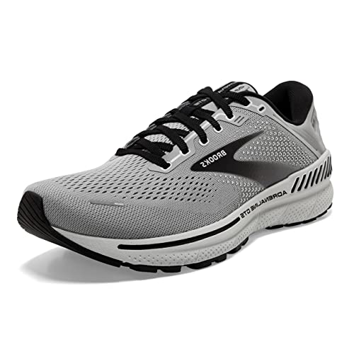 Brooks Mens Adrenaline Gts Supportive Running Shoe Alloygreyblack Edium Brooks Men'S Adrenaline Gts Supportive Running Shoe Alloygreyblack Edium