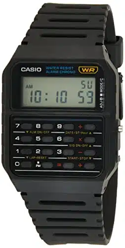 Casio Men'S Vintage Ca  Cr Calculator Watch