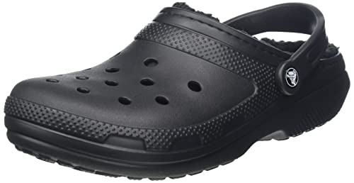 Crocs Unisex Adult Mens And Womens Classic Lined Fuzzy Slippers Clog Blackblack Omen En Us Crocs Unisex Adult Men'S And Women'S Classic Lined Fuzzy Slippers Clog, Blackblack, Omen En Us