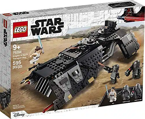 Lego Star Wars The Rise Of Skywalker Knights Of Ren Transport Ship Spacecraft Set, Features Knights Of Ren And Rey Minifigures To Role Play Star Wars Missions (Pieces)