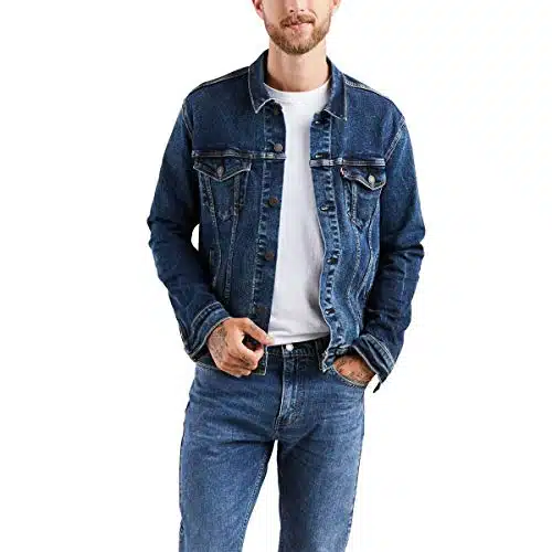 Levi'S Men'S Trucker Jacket (Also Available In Big &Amp; Tall), Colusastretch, Large