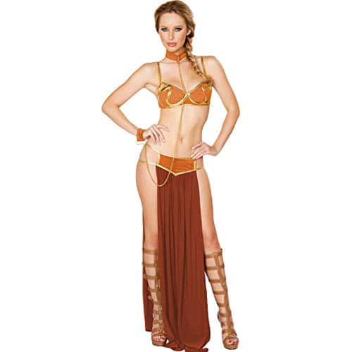 Little Beauty Sexy Costume Outfit Set Babydoll Bedroom Honeymoon Cosplay Princess Leia Gold M Little Beauty Sexy Costume Outfit Set Babydoll Bedroom Honeymoon Cosplay Princess Leia Gold M