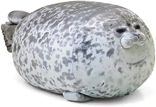 Merryxd Chubby Blob Seal Pillow,Stuffed Cotton Plush Animal Toy Cute Ocean Medium(In)