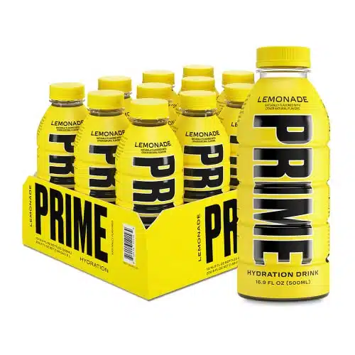 Prime Hydration Lemonade  Sports Drinks  Electrolyte Enhanced For Ultimate Hydration  Mg Bcaas  B Vitamins  Antioxidants  G Of Sugar  Fluid Ounce  Pack