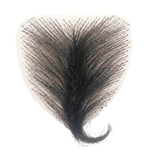 Shenhuayi Invisible Realistic Natural Fake Private Hair Sexy Body Hair Armpit Hair Chest Hair Fake Mustache For Men And Women Black Shenhuayi Invisible Realistic Natural Fake Private Hair Sexy Body Hair Armpit Hair Chest Hair Fake Mustache For Men And Women (Black)