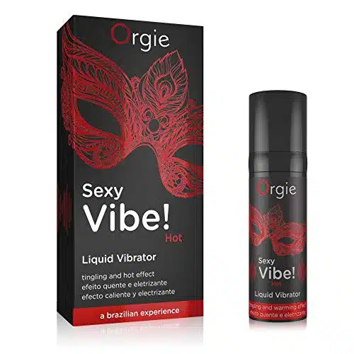 Sexy Vibe! Hot By Orgie. Liquid Vibrator. Kissable Exciting Gel With Active Ingredients Of Plants From The Amazon Rainforest And A Twist Of Strawberry Flavor. Fl Oz.