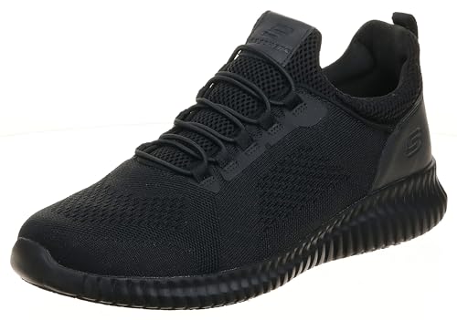 Skechers Mens Cessnock Food Service Shoe Black Skechers Men'S Cessnock Food Service Shoe, Black,