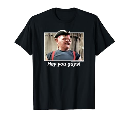 The Goonies Sloth Hey You Guys Quote T Shirt The Goonies Sloth Hey You Guys Quote T Shirt