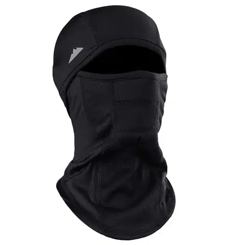 Tough Headwear Balaclava Ski Mask   Winter Face Mask For Men &Amp; Women   Cold Weather Gear For Skiing, Snowboarding &Amp; Motorcycle Riding (Black)