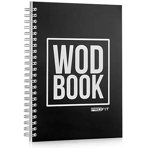 Wodbook Workout Journal For Athletes   Wod Logbook   Exercise Planner   Cross Training Tracking Diary  Wod Book  Track Ods + Benchmarks + Personal Records  Pages  Wire Bound