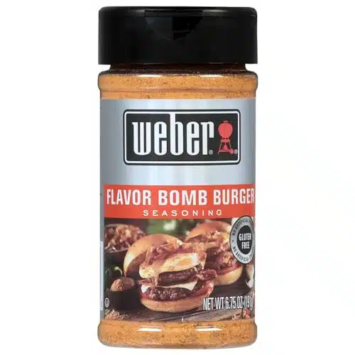 Weber Flavor Bomb Burger Seasoning, Ounce Shaker