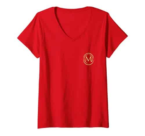 Womens Below The Deck Mediterranean Yacht Ship V Neck T Shirt Womens Below The Deck Mediterranean Yacht Ship V Neck T Shirt