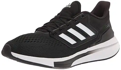 Adidas Men'S Eqrunning Shoe, Blackwhitegrey,
