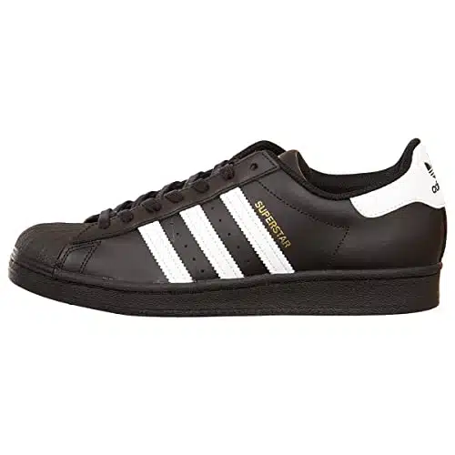 Adidas Originals Men'S Superstar Shoe Running Core Blackfootwear Whitecore Black, D(M) Us