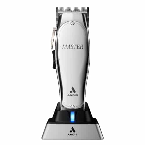 Andis Professional Master Cordedcordless Hair Trimmer Adjustable Carbon Steel Blade Hair Clipper For Close Cutting Silver Andis Professional Master Cordedcordless Hair Trimmer, Adjustable Carbon Steel Blade Hair Clipper For Close Cutting, Silver