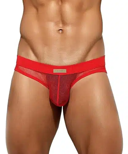 Arjen Kroos Men'S Sexy Briefs Breathable Comfortable Mesh Underwear