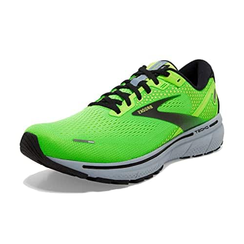 Brooks Mens Ghost Neutral Running Shoe Green Geckoblueblack Edium Brooks Men'S Ghost Neutral Running Shoe Green Geckoblueblack Edium