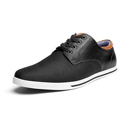 Bruno Marc Mens Oxfords Sneakers Casual Dress Shoes Black Rivera Bruno Marc Mens Oxfords Sneakers Casual Dress Shoes, Black (Rivera )