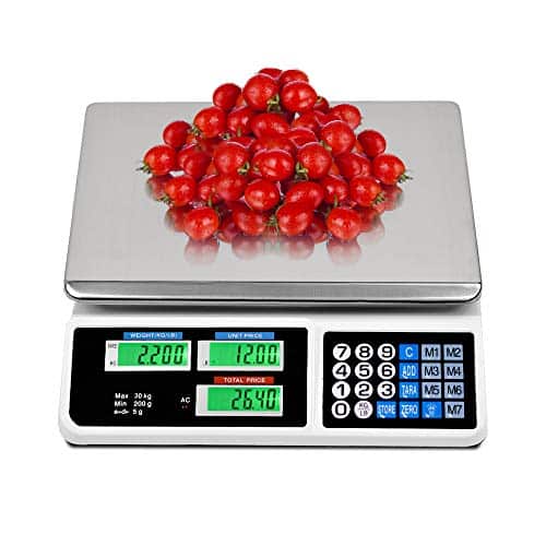 Easigo Lb Digital Weight Price Scale Electronic Price Computing Scale Lcd Digital Commercial Retail Food Meat Weight Scales Upgraded Version 1 Easigo Lb Digital Weight Price Scale Electronic Price Computing Scale Lcd Digital Commercial Retail Food Meat Weight Scales, Upgraded Version