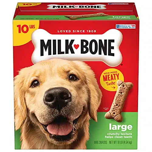 Milk Bone Original Dog Treats Biscuits For Large Dogs, Pounds (Packaging May Vary)