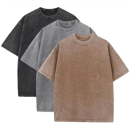 Pcs Mens Oversized Heavy Cotton Summer T Shirts Vintage Tee Loose Fit Short Sleeve Casual Tshirts For Men Women Pcs Men'S Oversized Heavy Cotton Summer T Shirts Vintage Tee Loose Fit Short Sleeve Casual Tshirts For Men Women
