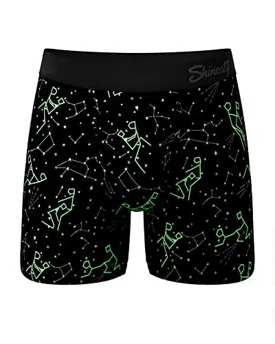 Shinesty Hammock Support Mens Underwear With Pouch  Mens Large Boxer Briefs Flyless  Us Large Constellation