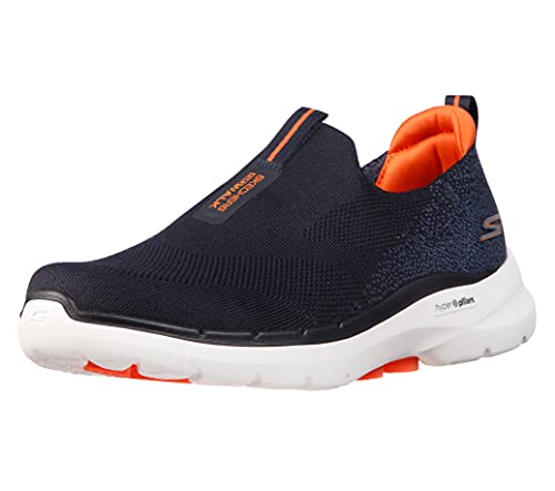 Skechers Mens Gowalk Stretch Fit Slip On Athletic Performance Walking Shoe Navyorange Skechers Men'S Gowalk Stretch Fit Slip On Athletic Performance Walking Shoe, Navyorange,