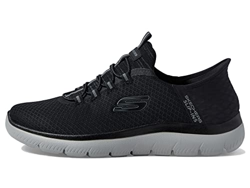 Skechers Mens Summits High Range Hands Free Slip In Sneaker Blackcharcoal Skechers Men'S Summits High Range Hands Free Slip In Sneaker, Blackcharcoal,