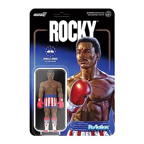 Superrocky Apollo Creed (Boxing)   Rocky Action Figure Classic Movie Collectibles And Retro Toys