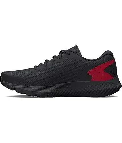 Under Armour Men'S Charged Rogue Running Shoe, () Blackredred,