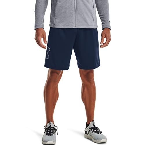 Under Armour Mens Tech Graphic Short Academy Blue Steel Medium Under Armour Mens Tech Graphic Short , Academy Blue ()Steel , Medium