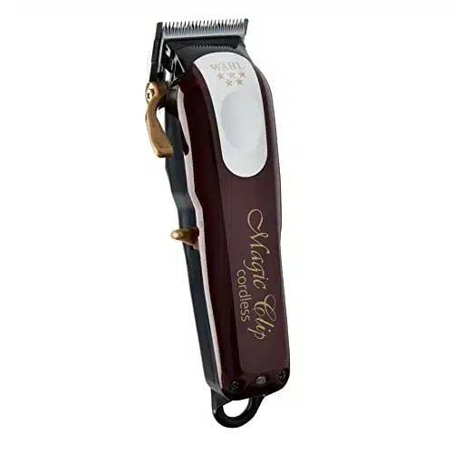 Wahl Professional Star Cordless Magic Clip Hair Clipper With + Minute Run Time For Professional Barbers And Stylists