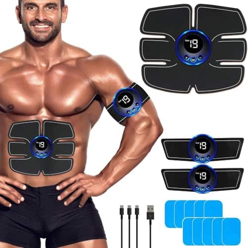 Autagpen Abs Muscle Portable Toner Trainer Workout Equipment For Men Woman Abdomen Home Office Exercise Pcs Free Gel Pads Autagpen Abs Muscle Portable Toner Trainer Workout Equipment For Men Woman Abdomen Home Office Exercise, Pcs Free Gel Pads