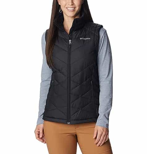 Columbia Womens Heavenly Vest Black Large Columbia Women'S Heavenly Vest, Black, Large